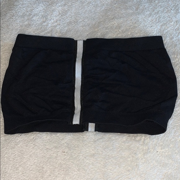 LF Emma & Sam white stripe black bralette tube top - Picture 6 of 7